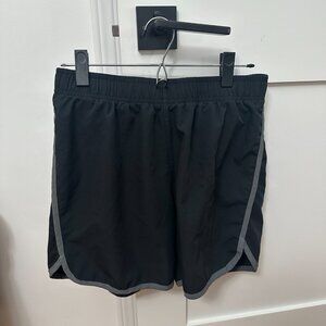 Rabbit Running shorts Black with Gray Accent